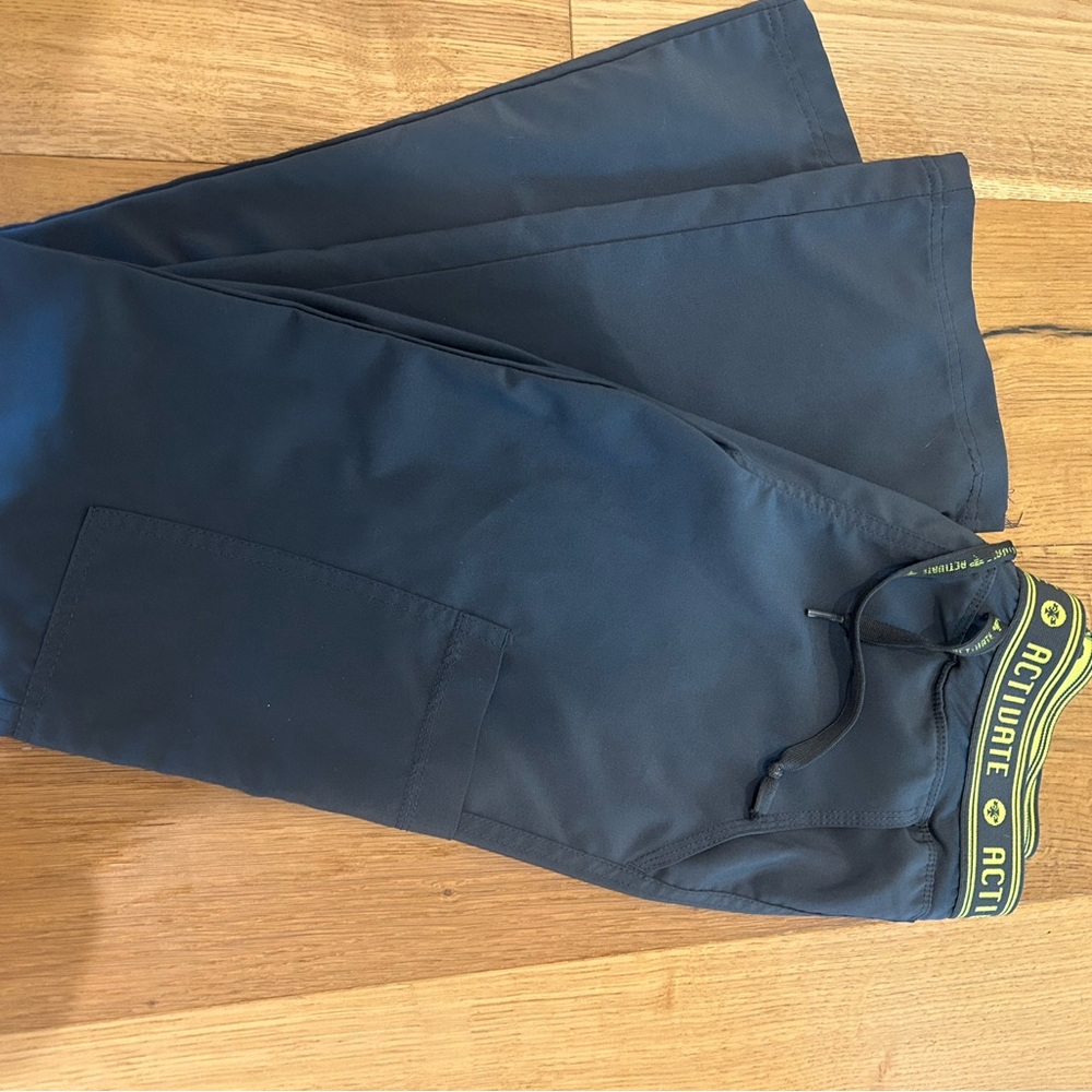 Med Couture activate grey scrub pants. Super comfy.